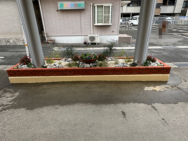 花壇植栽工事